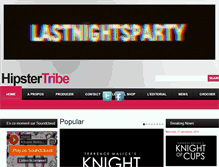 Tablet Screenshot of hipster-tribe.com